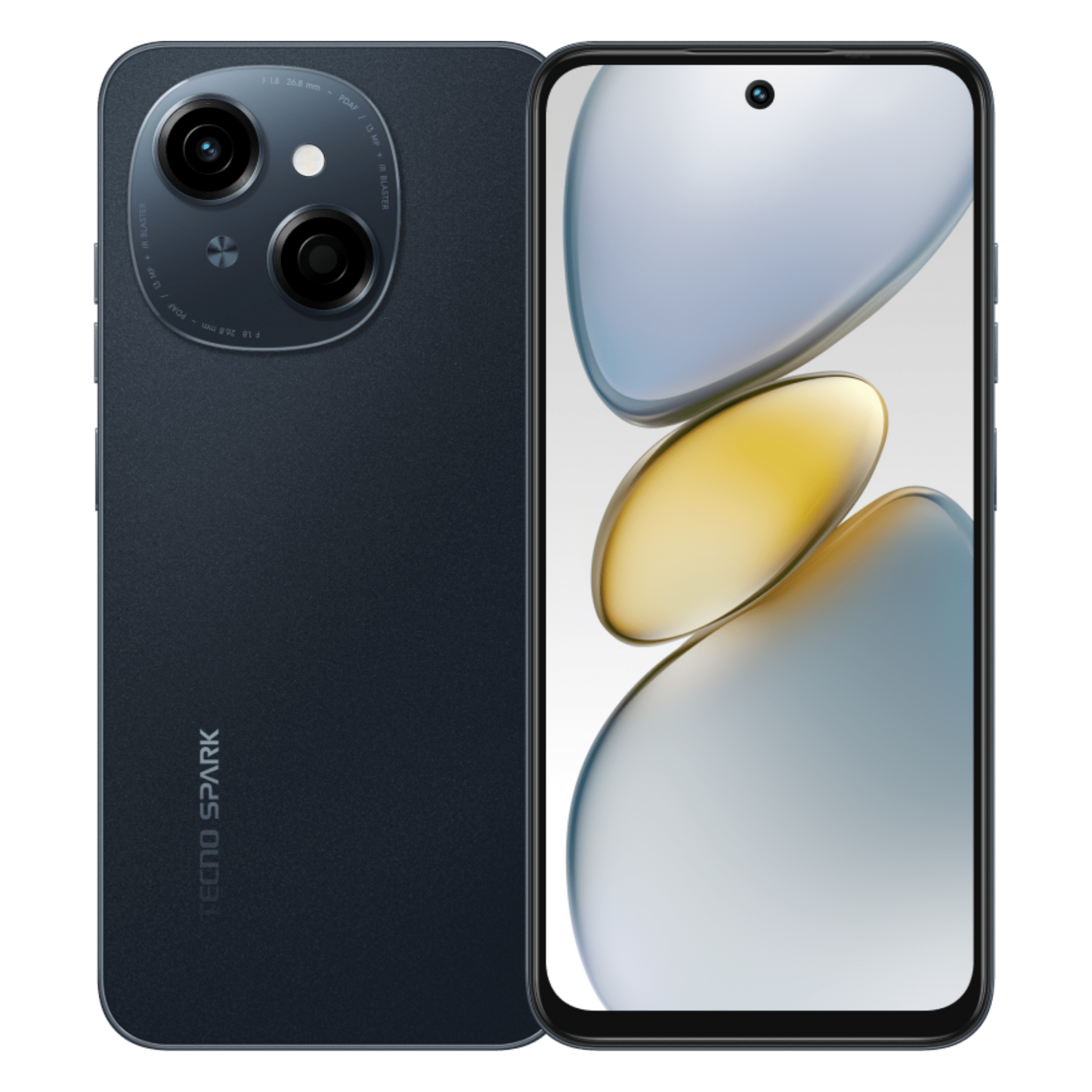 Tecno Spark Go 1 3-64GB Startrail Black - تكنو سبارك جو 1 64/3 جيجابايت ستارتريل أسود