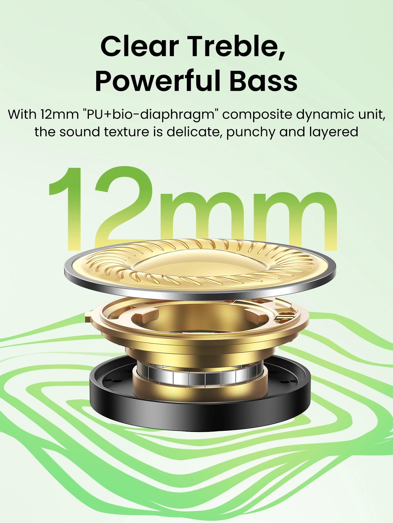 UGREEN HiTune P3 TW Earbuds White - سماعات بلوتوث من يوكرين ابيض