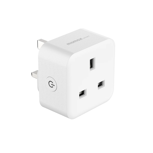 MOMAX CHARGE CUBE IOT POWER PLUG - قابس كهرباء ذكي يعمل بالتحكم عن بعد عبر التطبيق من موماكس