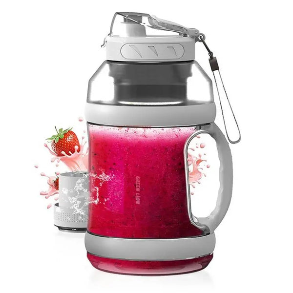 Green Lion Mega Pro Portable Blender White - خلاط محمول 2000 مل من كرين