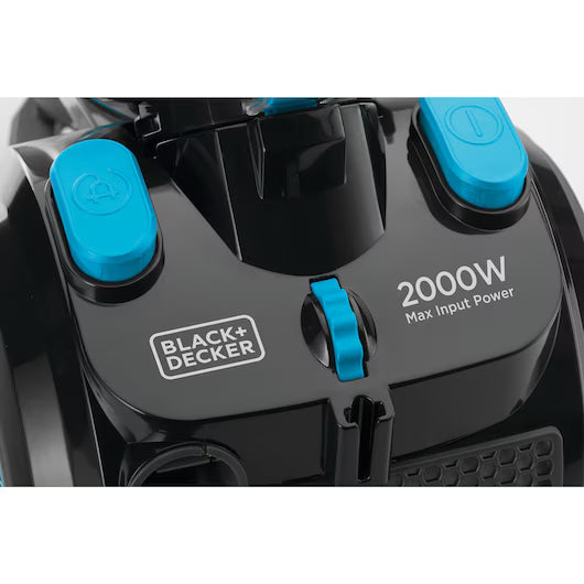 Black&Decker 2000W Multicyclonic Vacuum Cleaner VM2080-B5 - مكنسة كهربائية متعددة الاعصار بقوة 2000 واط من بلاك اند ديكر