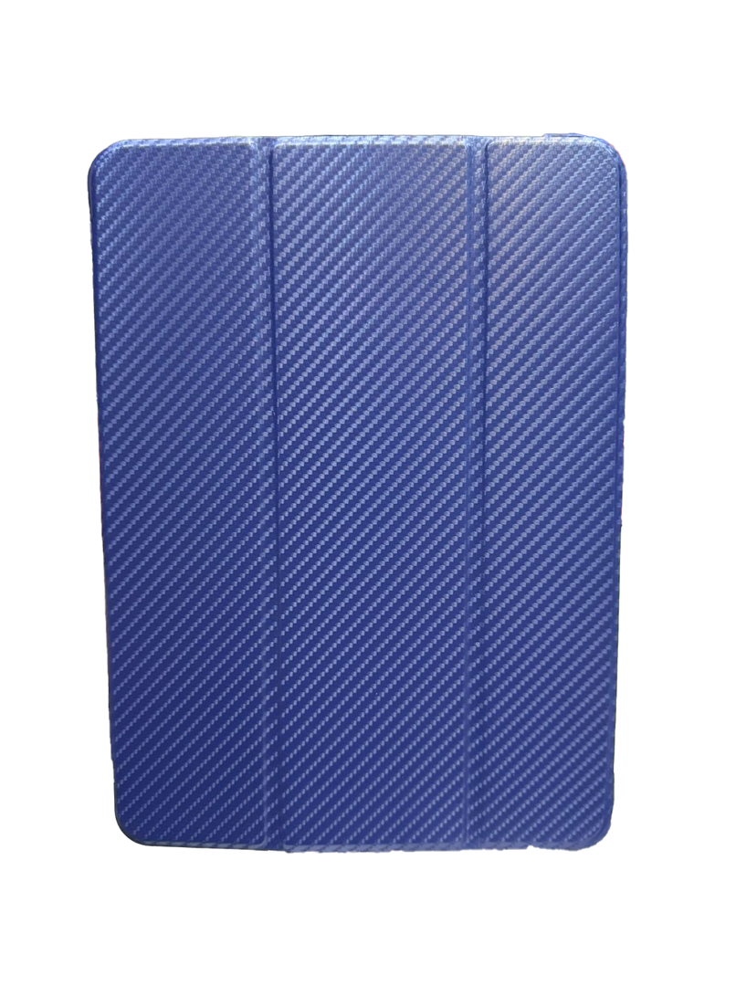 LISHEN LEATHER CARBON FIBER MI PAD 6S PRO CASE BLUE - كفر كاربون فايبر للشاومي باد 6 اس برو ازرق