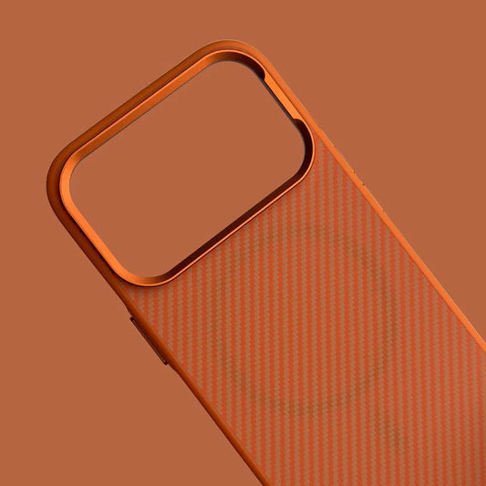 Puloka Extreme Comfort Case For iPhone 17 Pro Max Orange - كفر ايفون 17 برو ماكس برتفالي