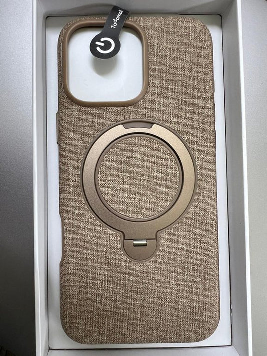 Tadamall Premium Case For iPhone 16 Pro Max  BROWN - كفر ايفون 16 برو ماكس جوزي