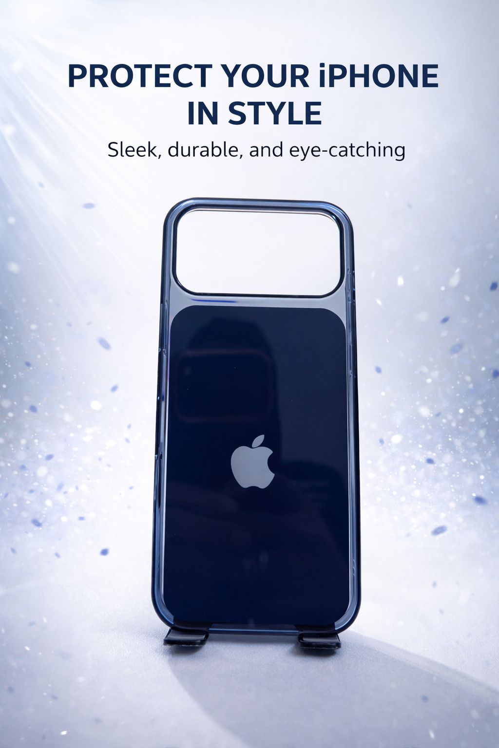 Lc Case For iPhone 17 Pro Max Blue - كفر ايفون 17 برو ماكس ازرق