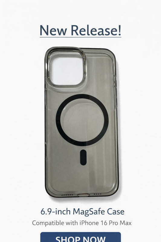 JAUCASE FOR IPHONE 16 PRO MAX BLACK - كفر ايفون 16 برو ماكس ماك سيف اسود