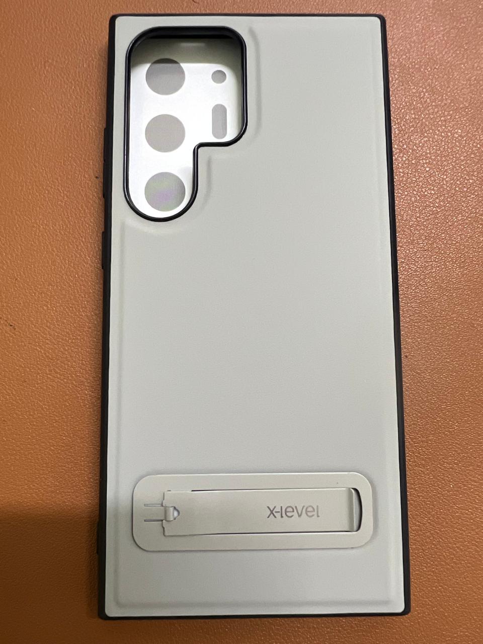 X-LEVEL CASE FOR SAM GALAXY S24 ULTRA PURE EASE GRAY - كفر سامسوغ اس 24 الترا