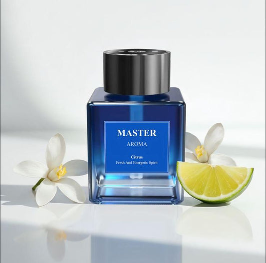 Master Home Perfume & Aroma Diffuser 500ml Blue - جهاز تعطير المنزل 500 مل من ماستر ازرق - عطر الحمضيات