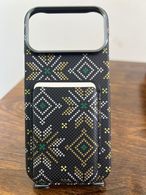 DINGEND MAGSAFE CASE FOR IPHONE 17 PRO MAX BLACK - كفر ايفون 17 برو ماكس ماك سيف من دينجند لون اسود