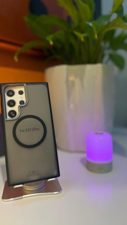 LY34 CASE FOR SAMSUNG S24 ULTRA BLACK - كفر ماك سيف للسامسونك اس 24 الترا