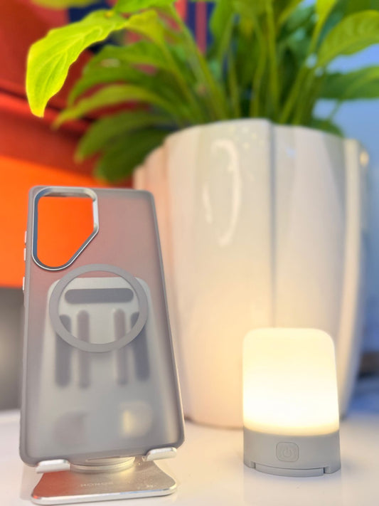 LY34 CASE FOR SAMSUNG S24 ULTRA GRAY - كفر سامسونج اس 24 الترا ماك سيف رمادي