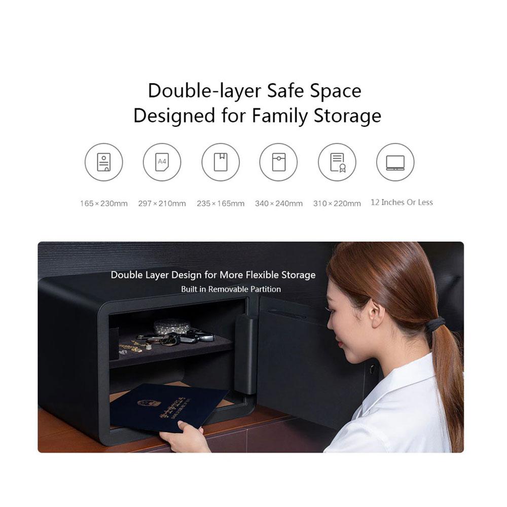 XIAMOI MIJIA SMART SAFE DEPOSIT BOX - خزنة الكترونية ذكية من شاومي