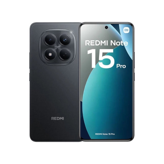 REDMI NOTE 15 PRO 8/256GB BLACK - ريدمي نوت 15 برو 256/8 جيجابايت اسود