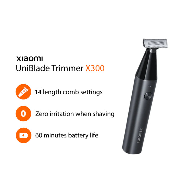 XIAOMI UNIBLADE TRIMMER X300 - ماكنة حلاقة لاسلكية من شاومي