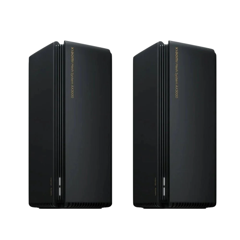 XIAOMI MESH SYSTEM AX3000 ( 2-PACK) - راوتر شاومي الذكي (عبوتين) بتغطية تصل إلى 4000 قدم مربع