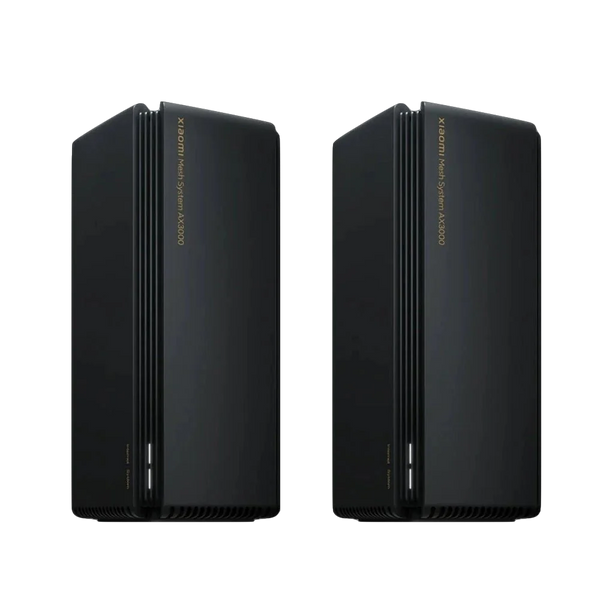 XIAOMI MESH SYSTEM AX3000 ( 2-PACK) - راوتر شاومي الذكي (عبوتين) بتغطية تصل إلى 4000 قدم مربع