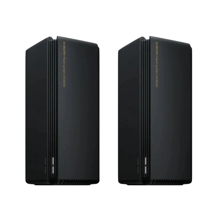 XIAOMI MESH SYSTEM AX3000 ( 2-PACK) - راوتر شاومي الذكي (عبوتين) بتغطية تصل إلى 4000 قدم مربع