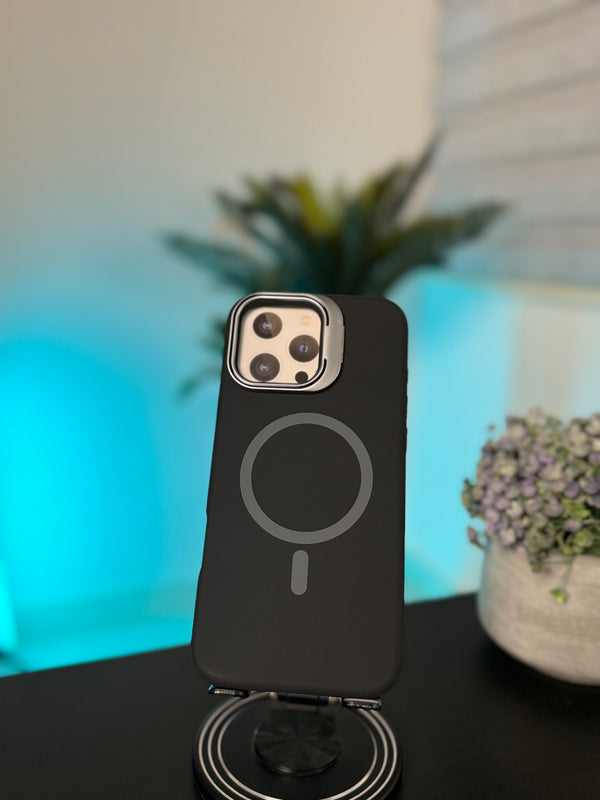 YOTOO CASE FOR IPHONE 16 PRO MAX BLACK - كفر ايفون 16 برو ماكس ماك سيف اسود