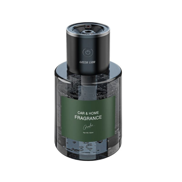 Green Lion Car and Home Fragrance Clear - جهاز تعطير السيارة والمنزل لاسلكي مع اضاءة من كرين