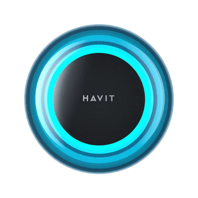 Havit SK889BT Multi-color Ambient Light Bluetooth Speaker Black - سبيكر بلوتوث من هافيت