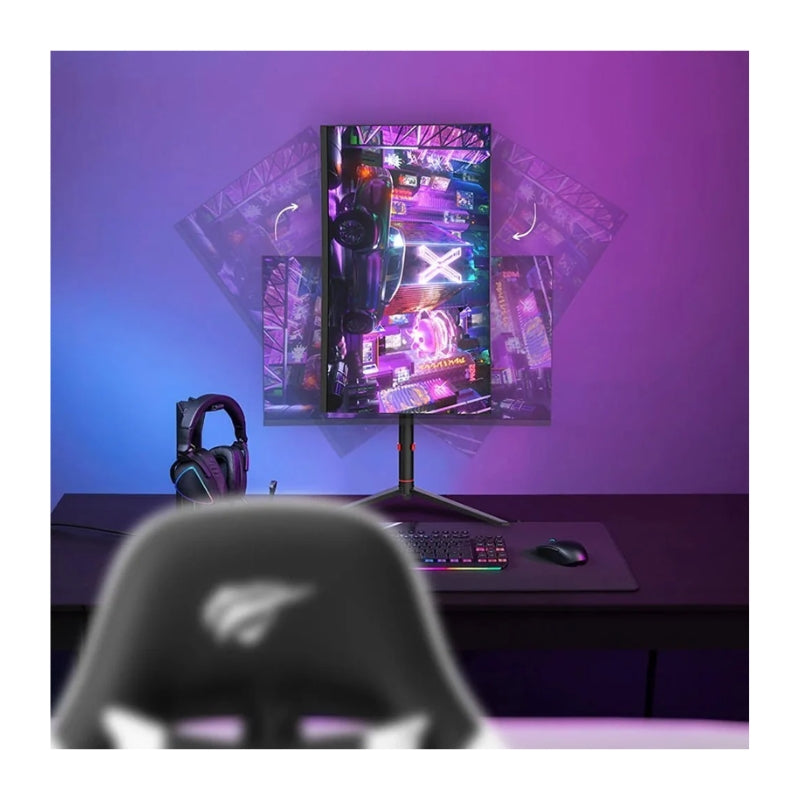 Havit GSC102-US Gaming Moniter 2 inch 1080p 1ms 200Hz Black - شاشة مونتر 27 بوصه 200 هيرتز من هافيت اسود