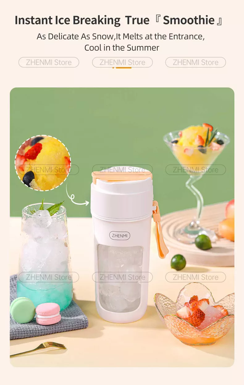 ZHENMI JUICER CUP ZJ5 340ML - خلاط محمول 340 مل من شاومي