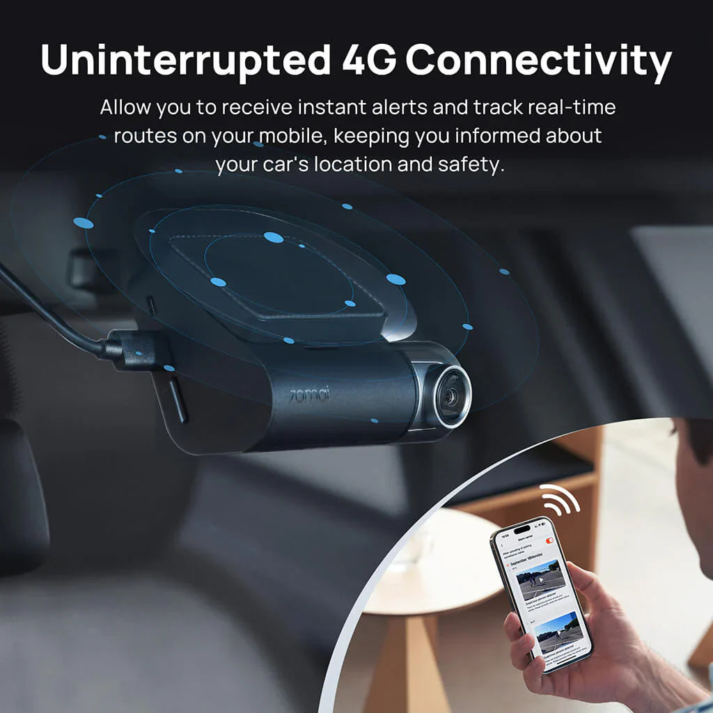 70MAI DASH CAM A510 1944P - كاميرا سيارة امامية من شاومي