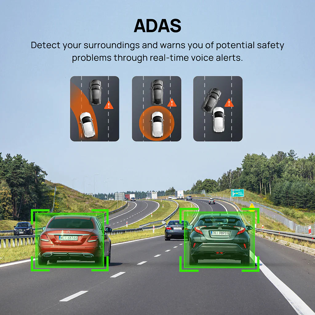 70MAI DASH CAM A510 1944P - كاميرا سيارة امامية من شاومي