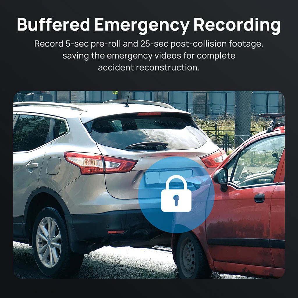 70MAI DASH CAM A510 1944P - كاميرا سيارة امامية من شاومي