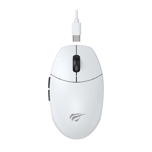 Havit MS1039W Wirelss gaming mouse white+black - ماوس لاسلكي من هافيت