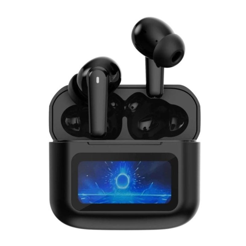 Havit TW956 TWS earbuds with ANC black - سماعات بلوتوث مع خاصيه الغاء الضوضاء من هافيت اسود