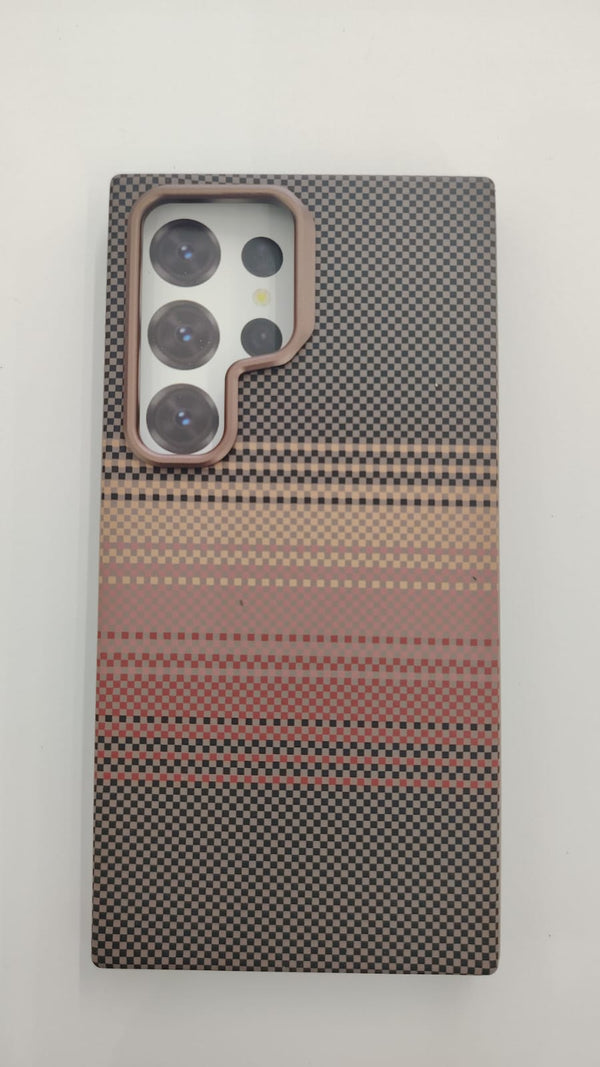 LY56 CASE FOR SAMSUNG S24 ULTRA BROWN - كفر سامسونج اس 24 الترا جوزي