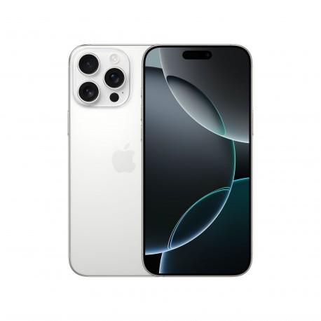 iPhone 16 Pro Max 256GB White Titanium - ايفون 16 برو ماكس 256 جيجابايت ابيض تيتانيوم