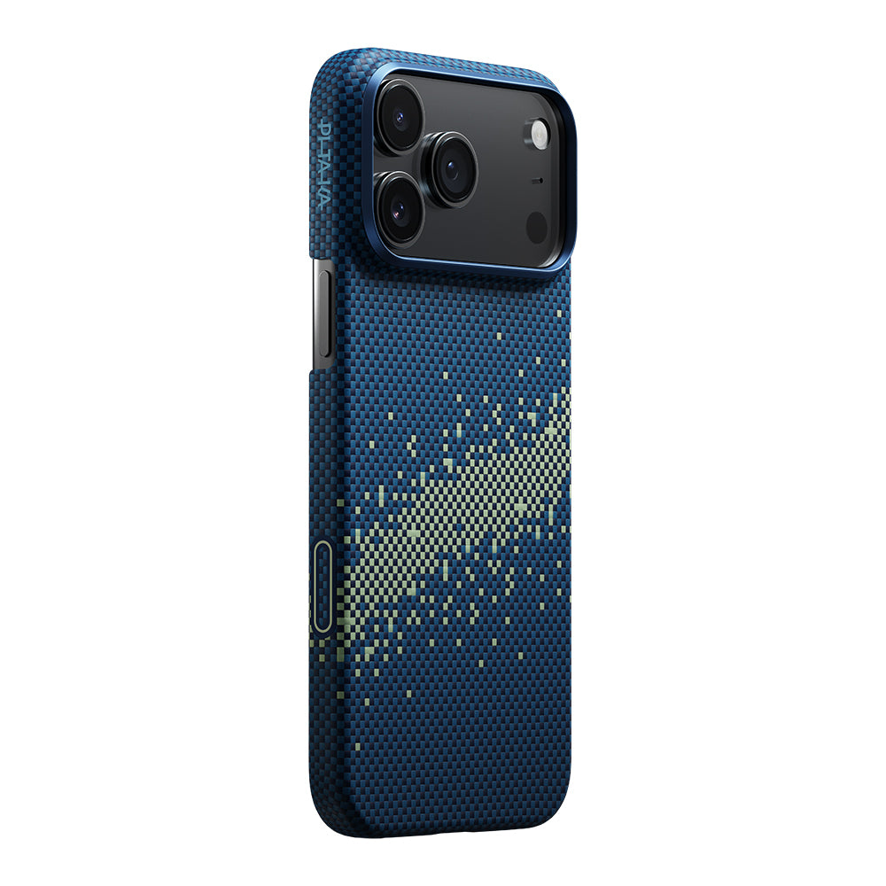 PITAKA ULTRA-SLIM CASE FOR IPHONE 17 PRO MIKY WAY GALAXY - كفر ايفون 17 برو ماك سيف فائق النحافة من بيتاكا