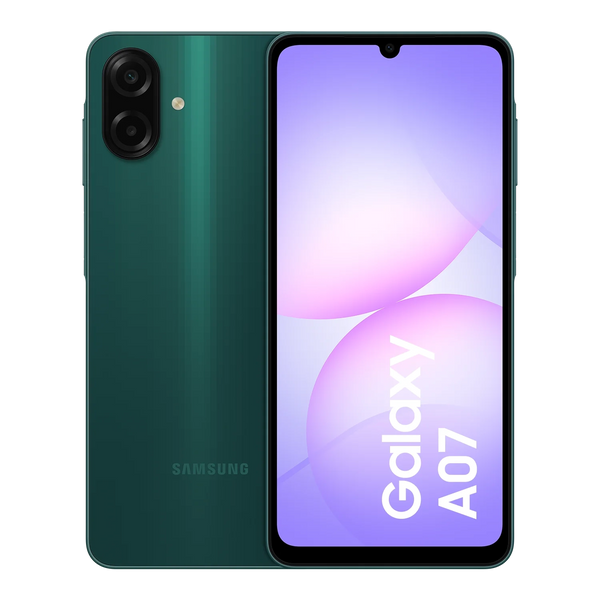 SAMSUNG GALAXY A07 4/128 GREEN - سامسونج جالاكسي اي 07 128/4 جيجابايت اخضر