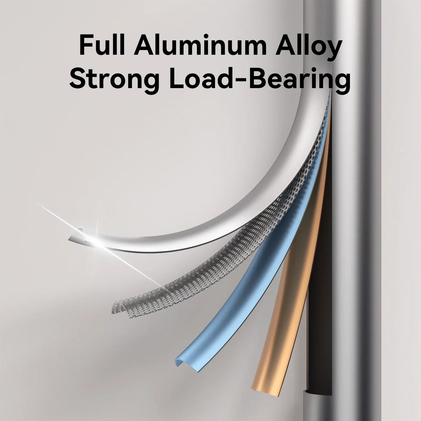 TELESIN Magnetic Desktop Stand(Clamping) - ستاند مكتبي مغناطيسي قابل للطي من تيليسن