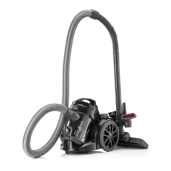 Black&Decker VM1480-B5 Vacuum cleaner 1480W black -  مكنسة كهربائية سلكية بدون كيس بسعة 1.8 لتر وبقدرة 1480 واط بلاك اند ديكر