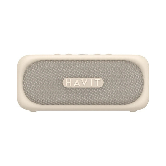 Havit SK905BT Bluetooth Speaker - Beige - سبيكر بيجي من هافيت