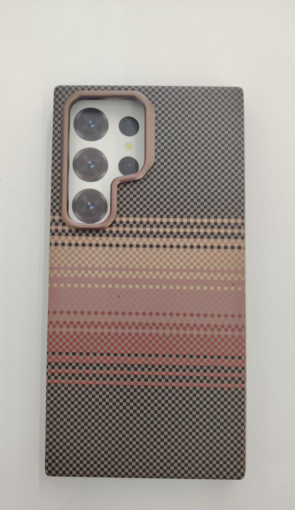 LY56 CASE FOR SAMSUNG S25 ULTRA BROWN - كفر سامسونج اس 25 الترا جوزي