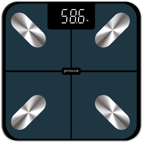 PROOVE SMART SCALE BALANCE LITE BLUE - ميزان ذكي بسعة تحمل 180 كجم من برووف ازرق
