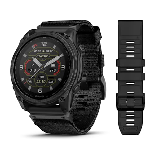 GARMIN TACTIX 8 SOLAR-SAPH ELITE 51MM TITANIUM BLACK - ساعة ذكية مقاس 51 ملم من كارمن تيتانيوم