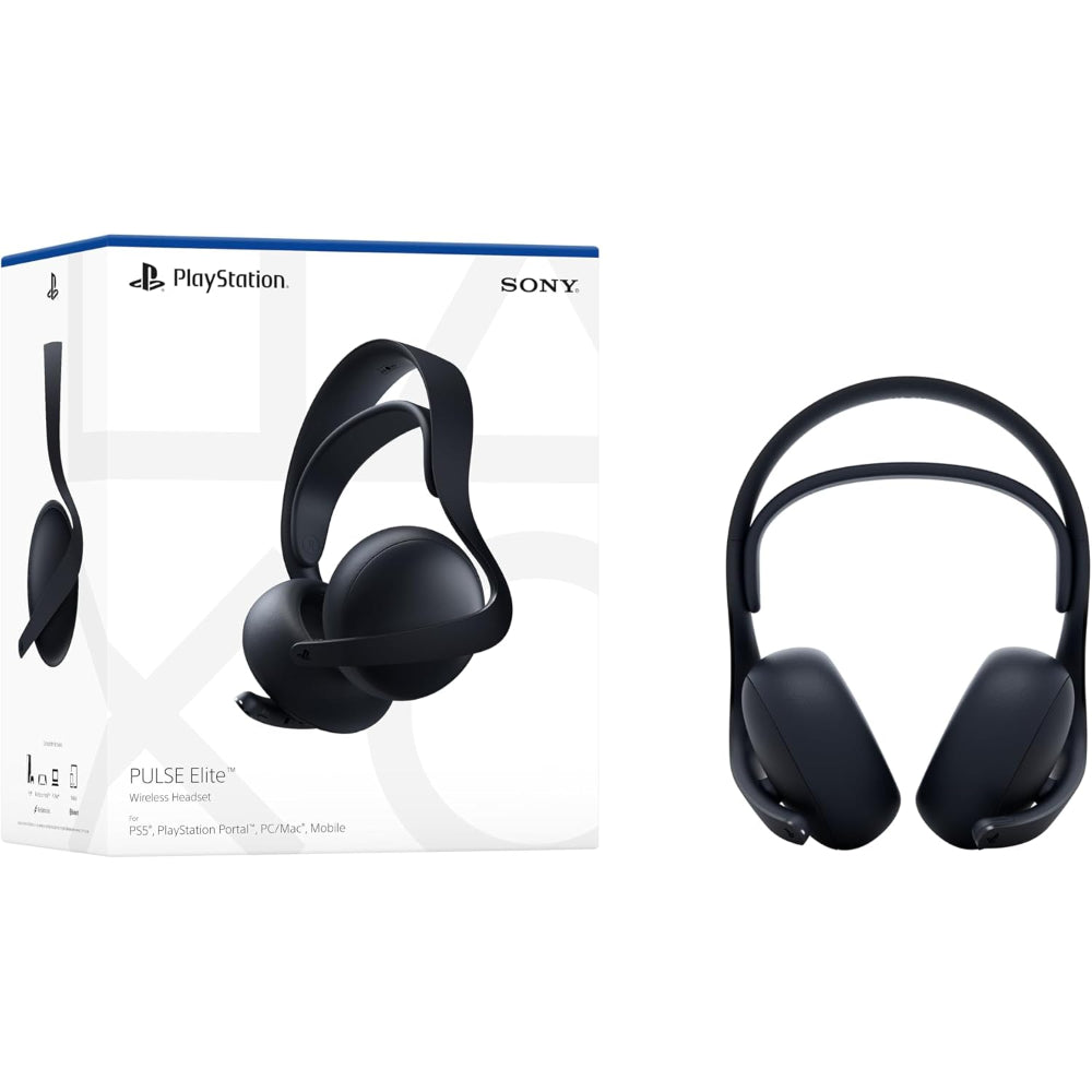 PLAY STATION PULSE ELITE HEADSET - سماعات بلايستيشن اللاسلكية للالعاب من سوني اسود