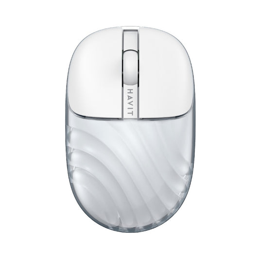 Havit MS46WB Wireless Mouse - White - ماوس لاسلكي من هافيت - ابيض