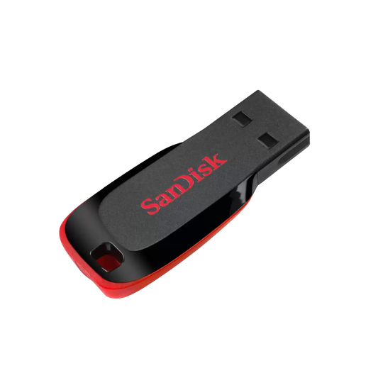 SANDISK CRUZER BLADE 16 GB - فلاش يو اس بي 16 جيجابايت من سان ديسك