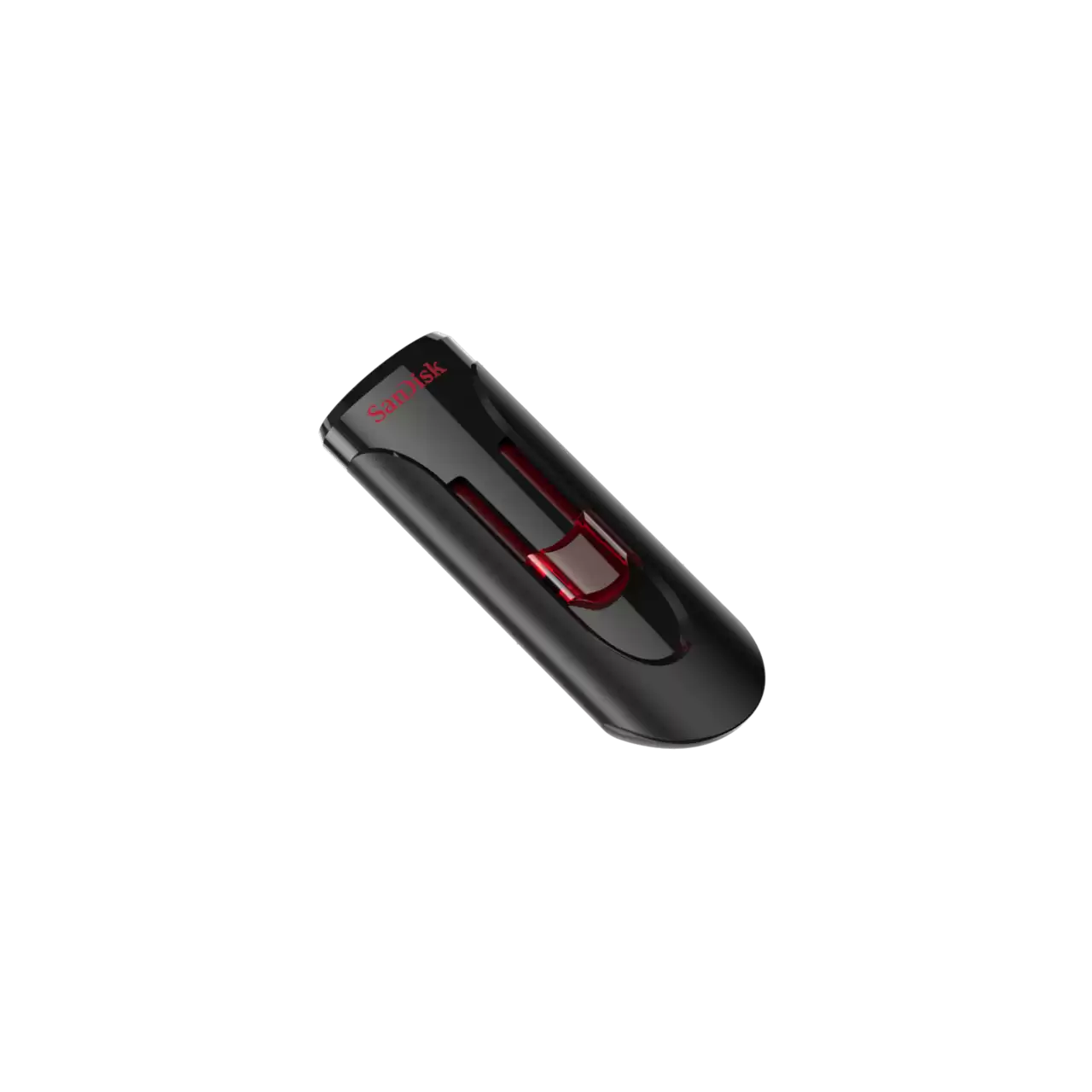 SanDisk Cruzer Glide 3.0 USB Flash Drive - 64GB - فلاش يو اس بي 64 جيجابايت من سان ديسك اسود