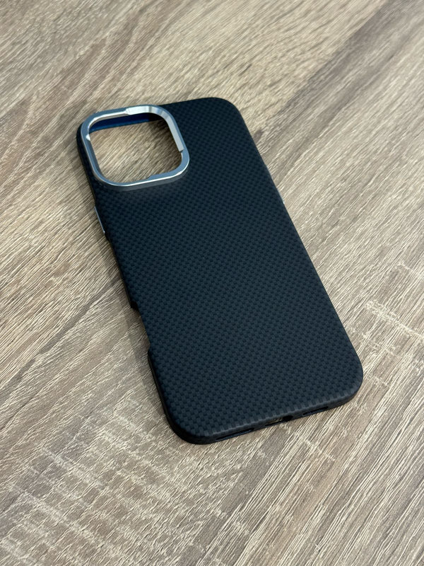 MMKIO CASE FOR IPHONE 16 PRO MAX BLACK - كفر للايفون 16 برو ماكس اسود
