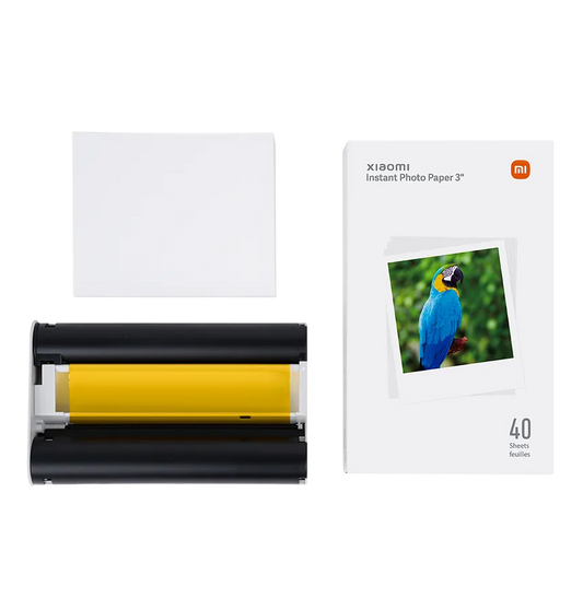 XIAOMI PHOTO PAPER 3 INCH -  ورق طباعة الصور الفورية 3 إنش من شاومي (متوافق مع طابعة شاومي الفورية1S )