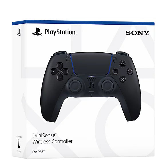 PLAY STATION DUALSENSE 5 CONTROLLER BLACK - وحدة تحكم (جوستك) بلايستيشن 5 من سوني بلون اسود