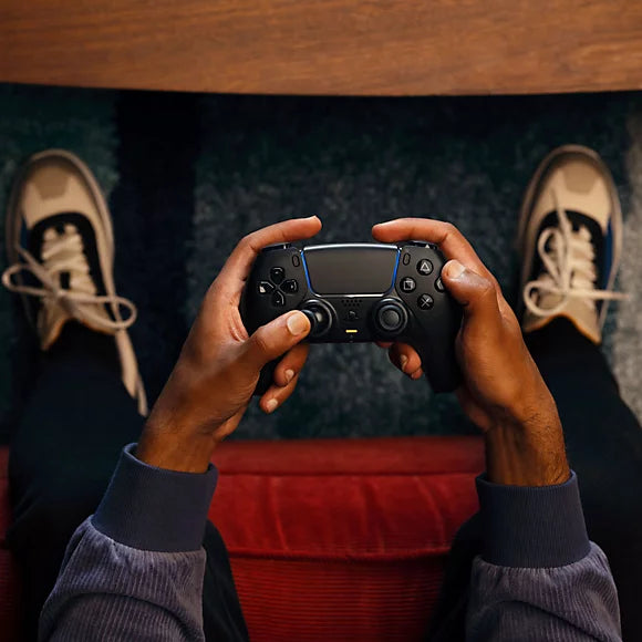 PLAY STATION DUALSENSE 5 CONTROLLER BLACK - وحدة تحكم (جوستك) بلايستيشن 5 من سوني بلون اسود