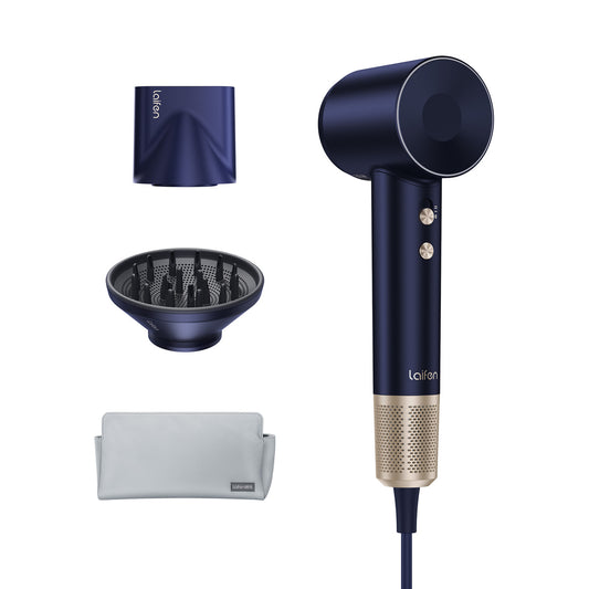 LAIFEN HAIR DRYER SWIFT PREMIUM GOLDEN BLUE - شسوار الشعر  1500 واط سويفت بريميوم الذهبي ازرق من لايفن